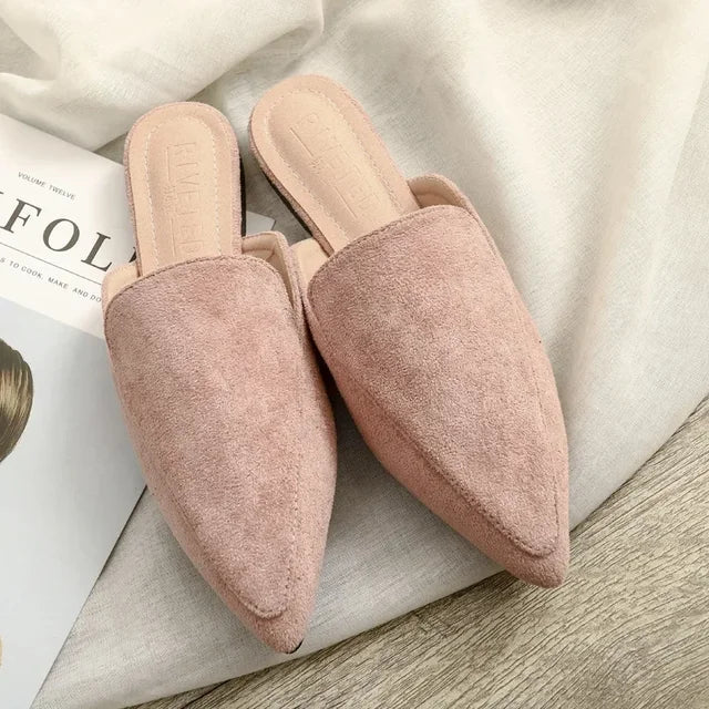 Women's Casual Mules Slip-On |  Pointed Toe