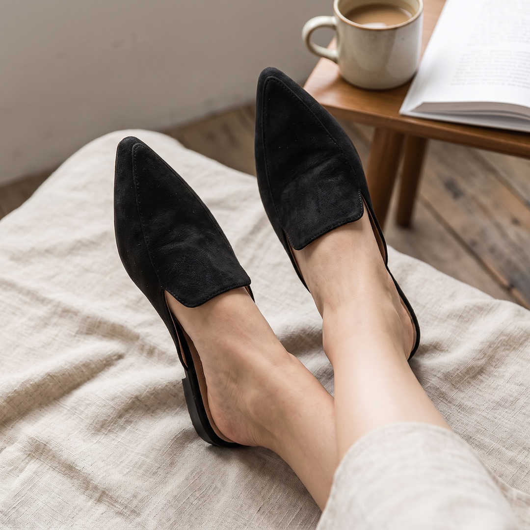 Women's Casual Mules Slip-On | Pointed Toe