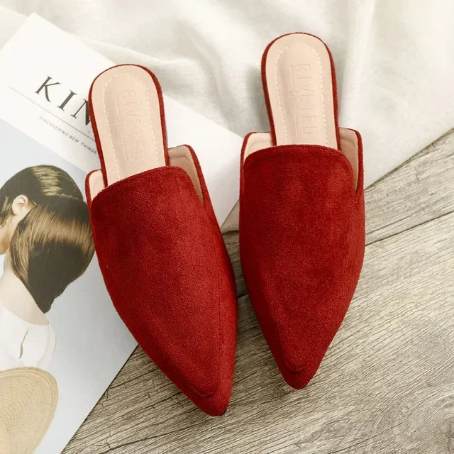 Women's Casual Mules Slip-On |  Pointed Toe