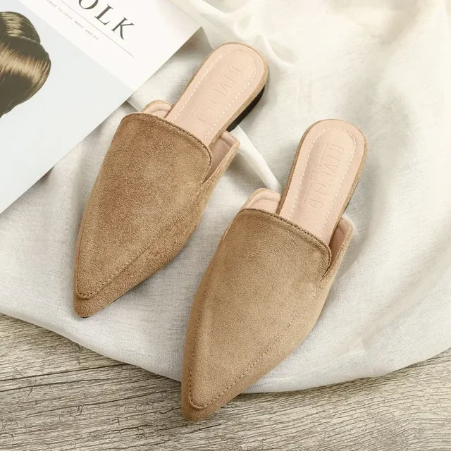 Women's Casual Mules Slip-On |  Pointed Toe