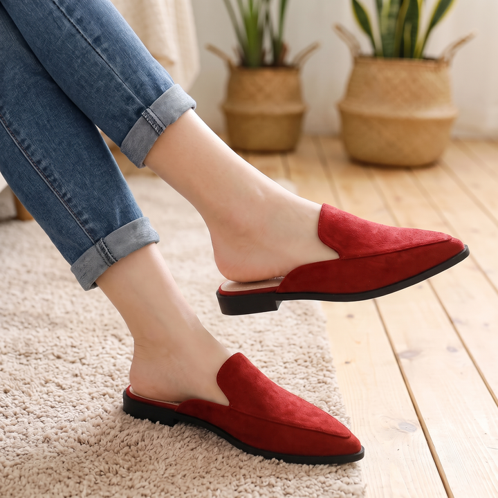Women's Casual Mules Slip-On | Pointed Toe