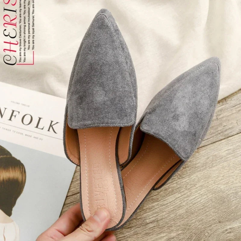 Women's Casual Mules Slip-On |  Pointed Toe