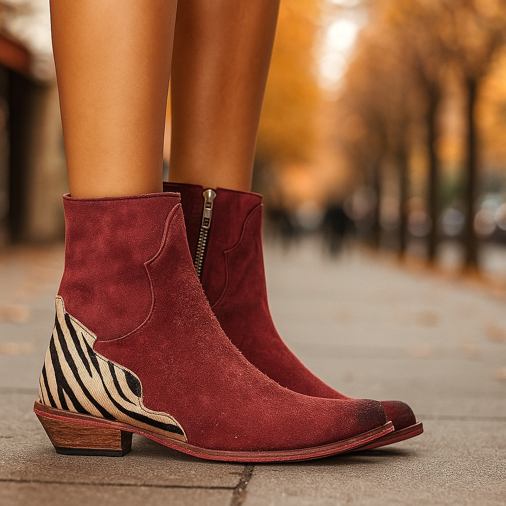 Women's Chelsea Boots with Side Zip | Ankle