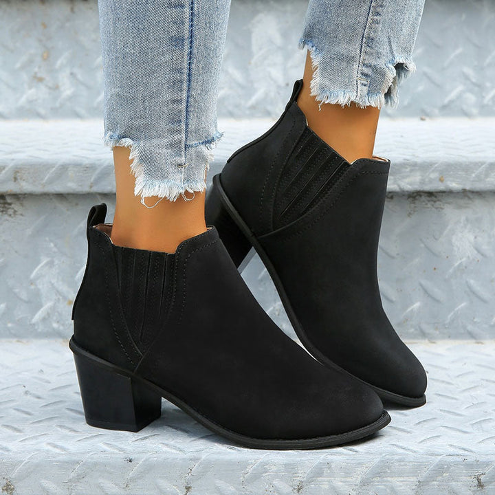 Women's Chelsea Boots with Stacked Heel | Ankle Boot