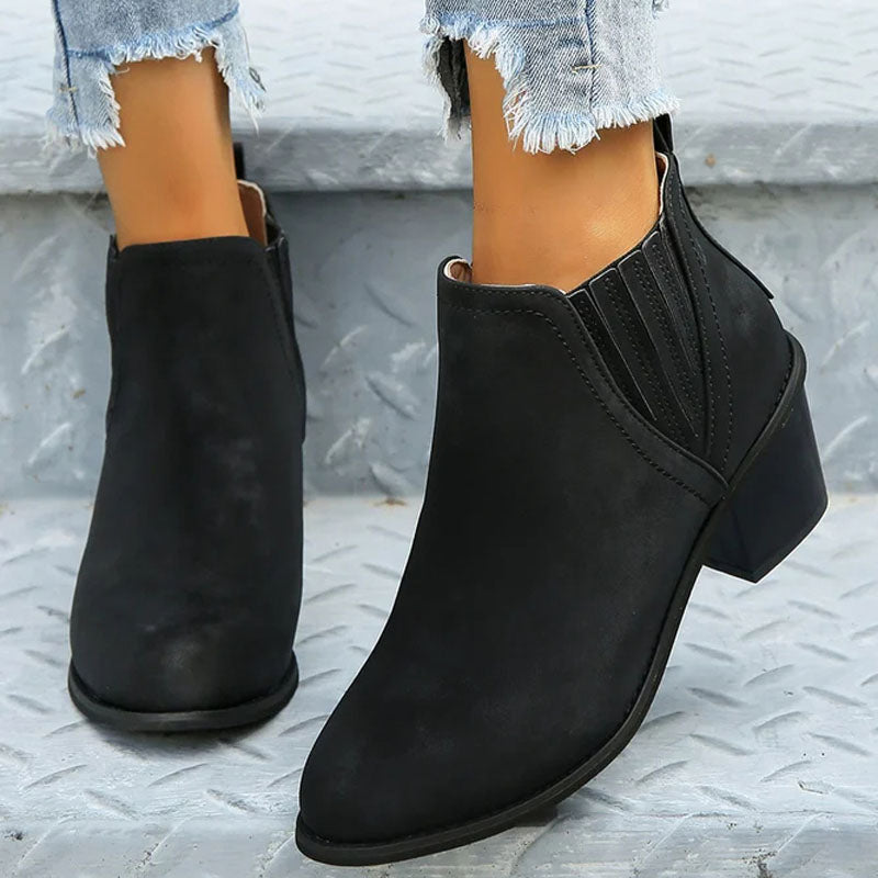 Women's Chelsea Boots with Stacked Heel | Ankle Boot