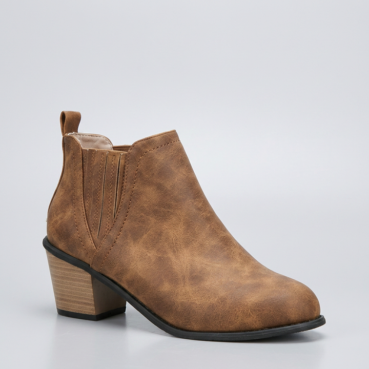 Women's Chelsea Boots with Stacked Heel | Ankle Boot