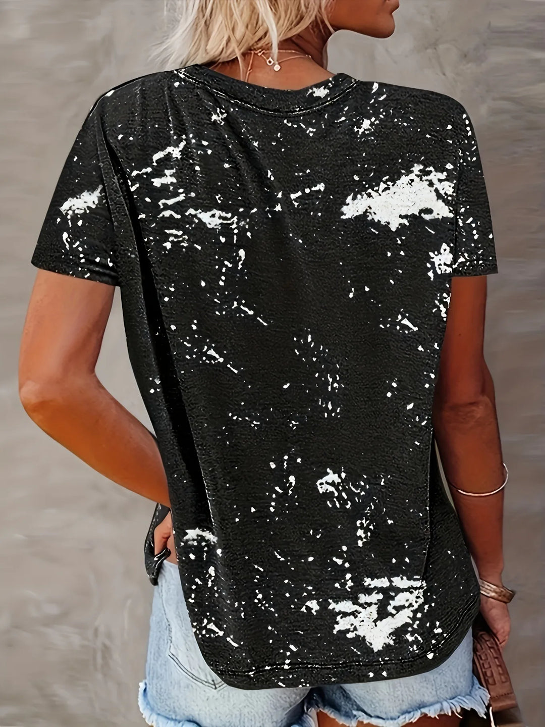 Women’s Christmas Tees Reason for the Season | Bleach Effect