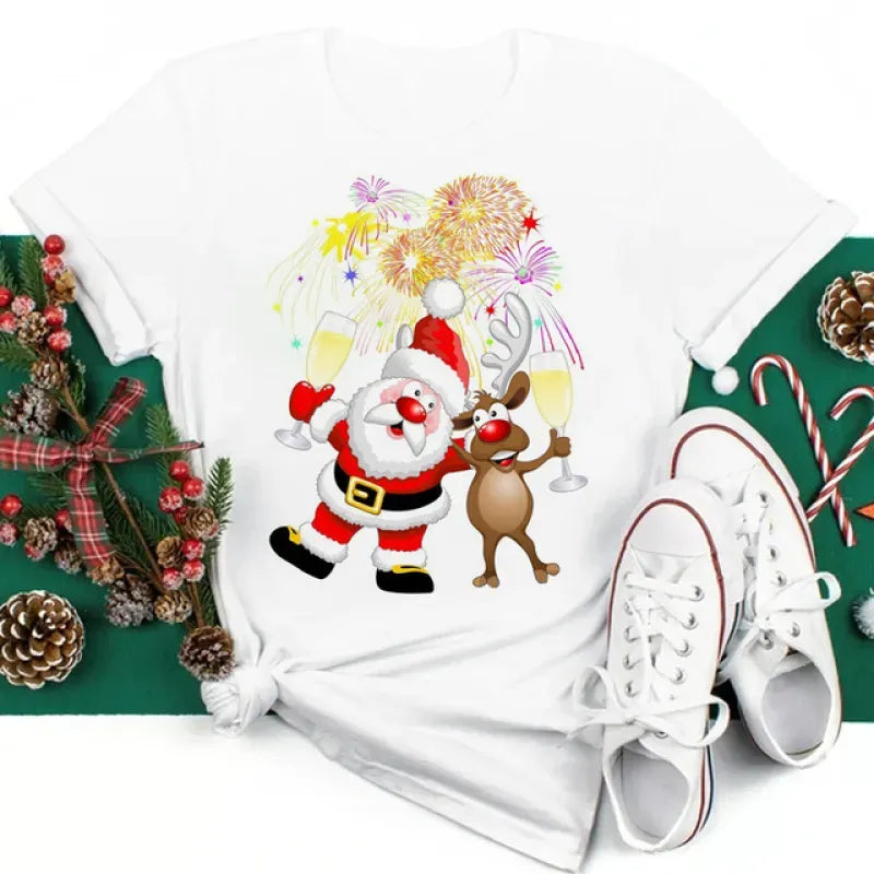 Women’s Christmas Tees with Festive Graphic | Funny