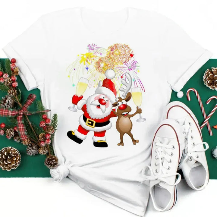 Women’s Christmas Tees with Festive Graphic | Funny
