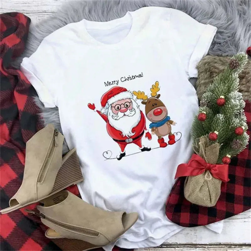Women’s Christmas Tees with Festive Graphic | Funny
