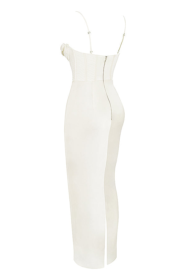 Women's Corset Dress with Sweetheart Neck | Maxi