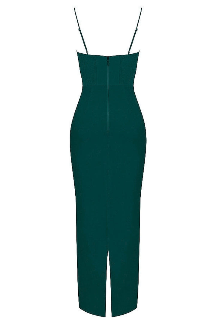 Women's Corset Dress with Sweetheart Neck | Maxi