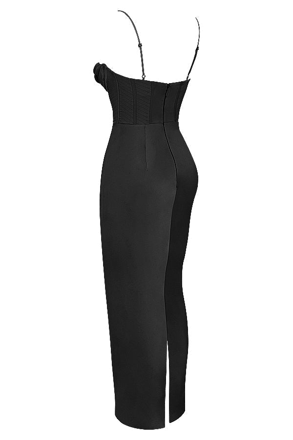Women's Corset Dress with Sweetheart Neck | Maxi