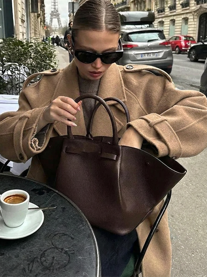 Women's Cropped Trench Coat Classic | Double-Breasted