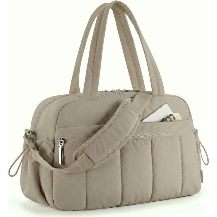 Women's Duffle Bag with Pocket | Gym Travel & Work Carryall