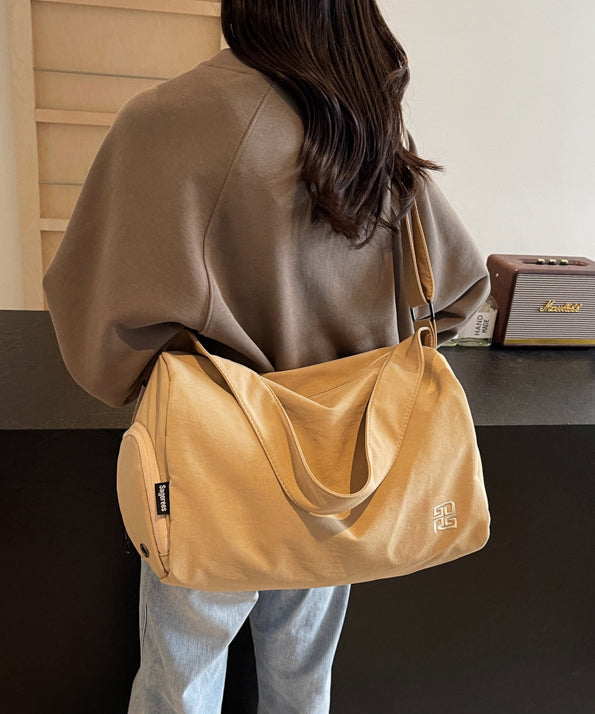 Women's Duffle Bag with  Zip Pocket & Adjustable Strap | Gym
