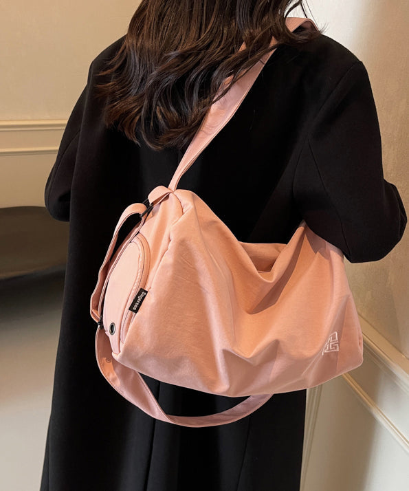 Women's Duffle Bag with  Zip Pocket & Adjustable Strap | Gym