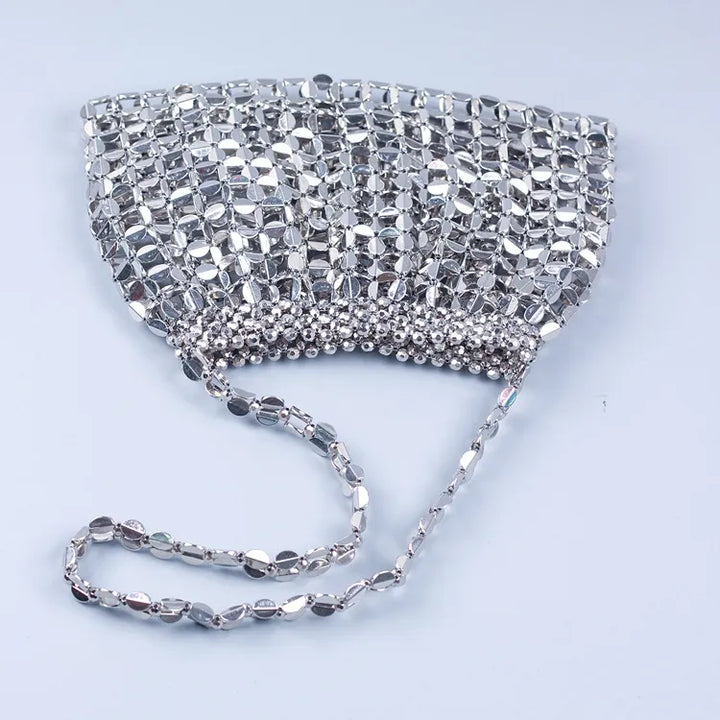 Women's Flat Beaded Handbags | Shoulder Strap