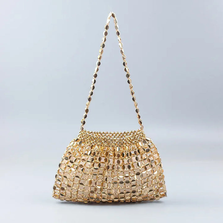 Women's Flat Beaded Handbags | Shoulder Strap