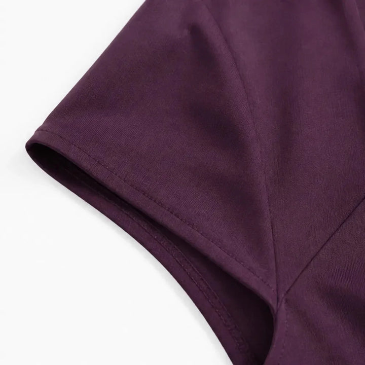 Women's Formal Dress with Square Neck | A-Line