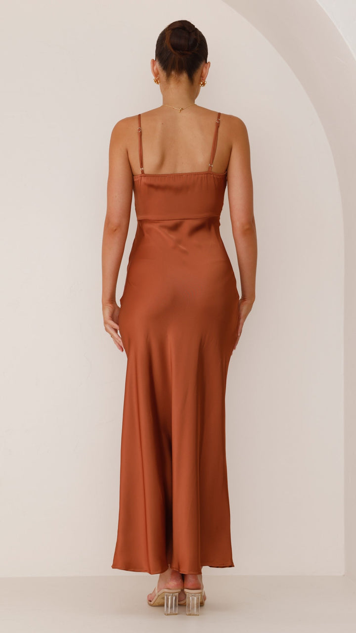 Women's Formal Sundress with Side Slit | Maxi