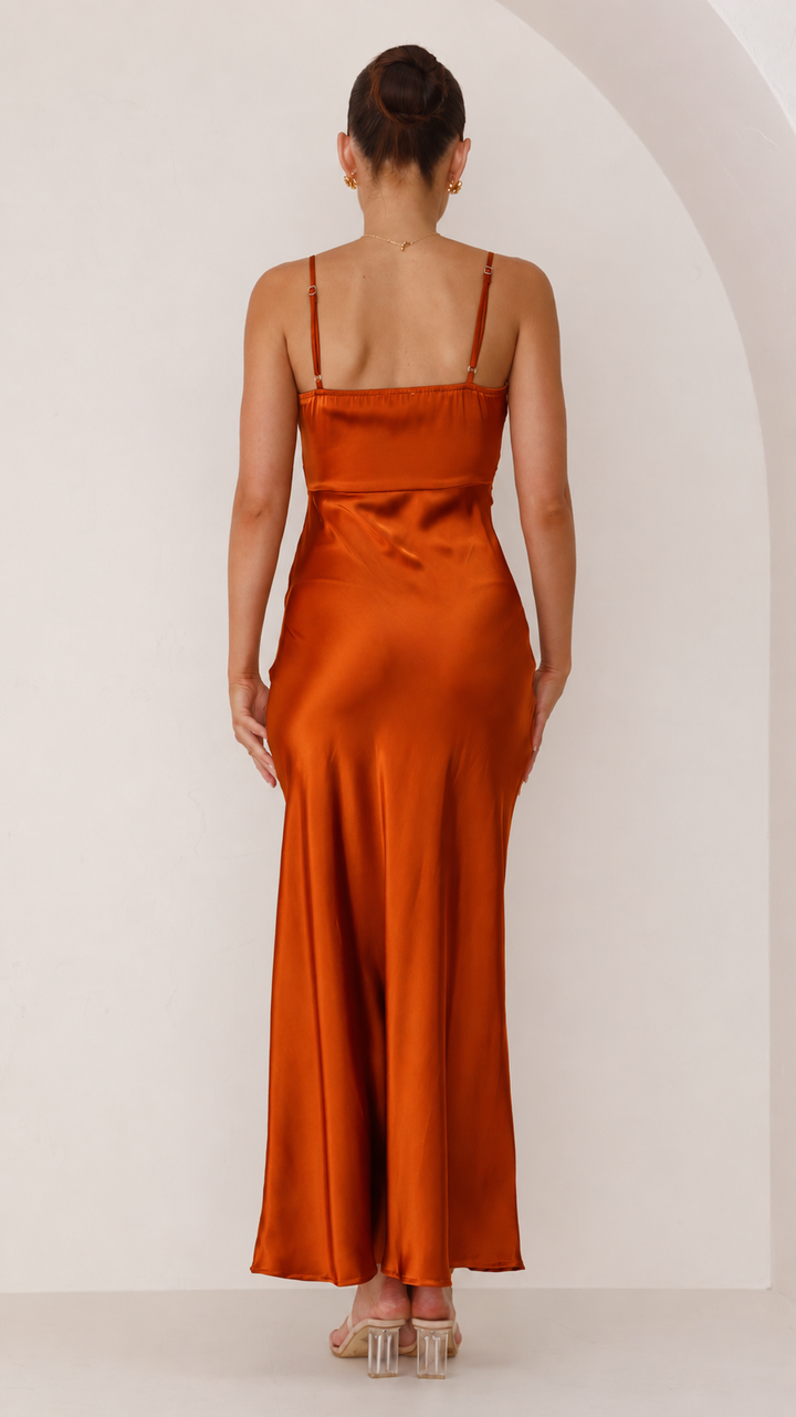 Women's Formal Sundress with Side Slit | Maxi