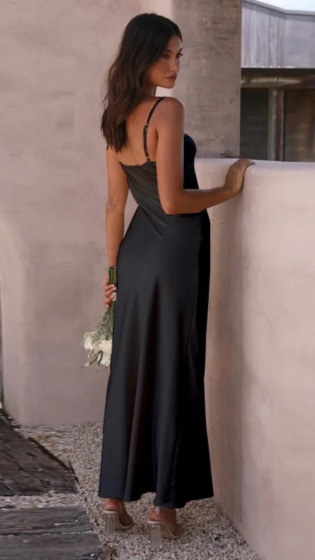 Women's Formal Sundress with Side Slit | Maxi