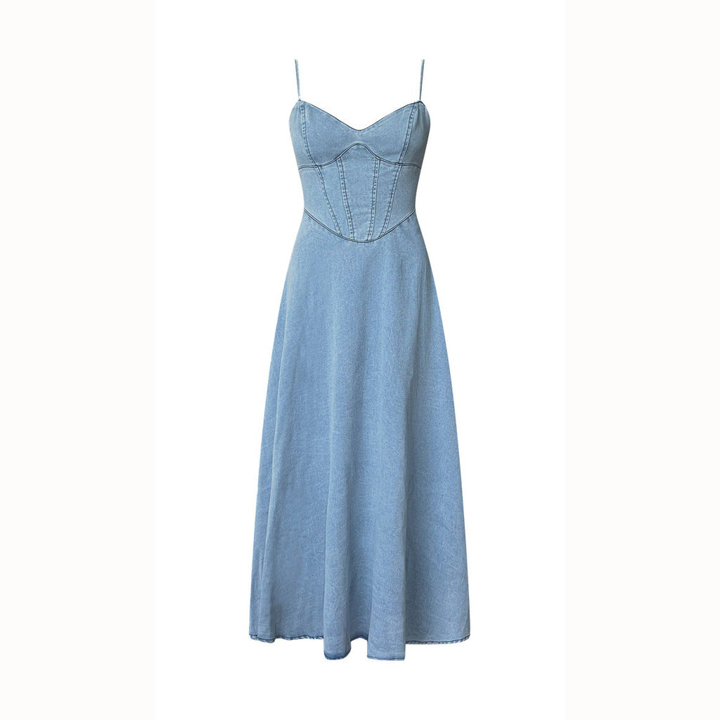 Women's Formal Sundress with Smocked Back | Midi
