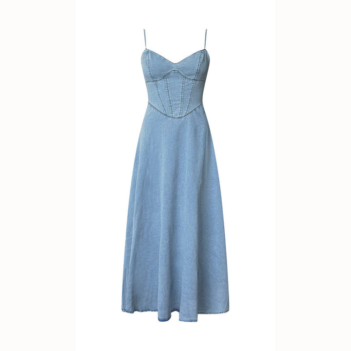 Women's Formal Sundress with Smocked Back | Midi