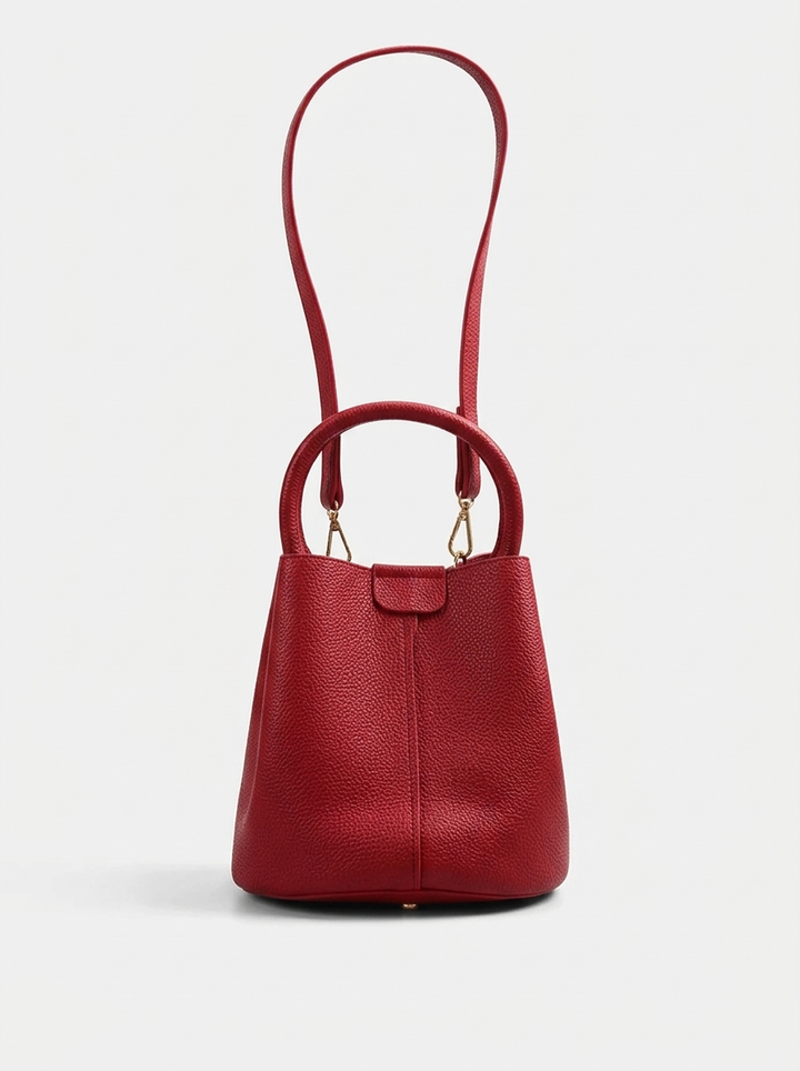 Women's Handbag Bucket Shape | Dual Strap