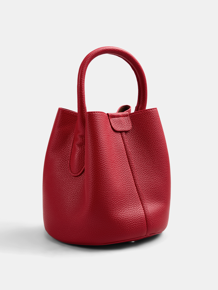 Women's Handbag Bucket Shape | Dual Strap