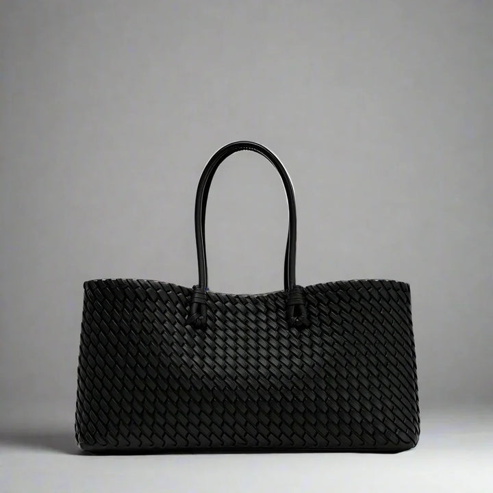 Women's Handbag with Woven Design | Tote