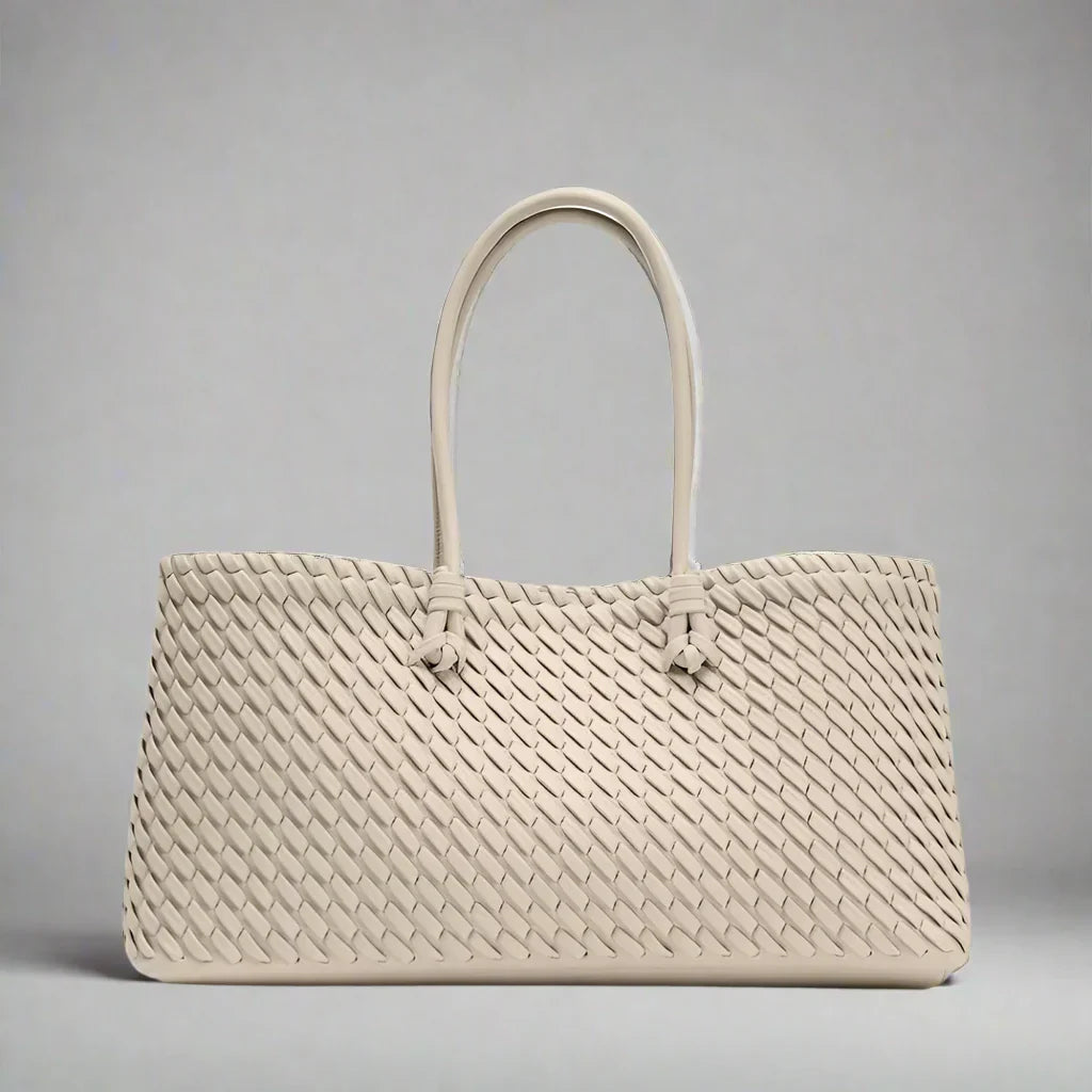 Women's Handbag with Woven Design | Tote