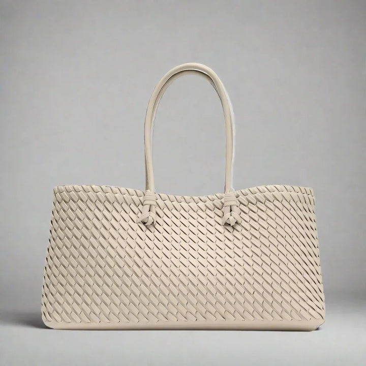 Women's Handbag with Woven Design | Tote
