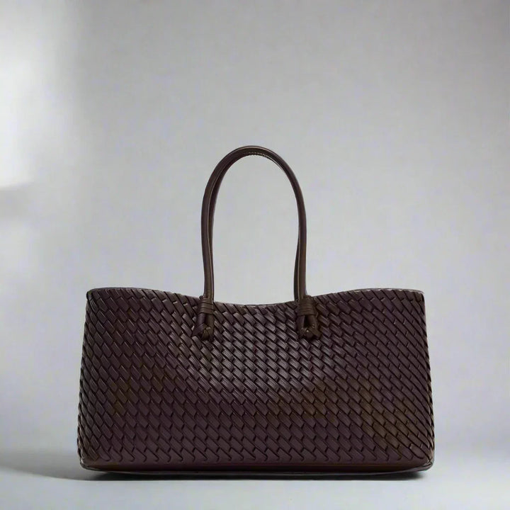 Women's Handbag with Woven Design | Tote