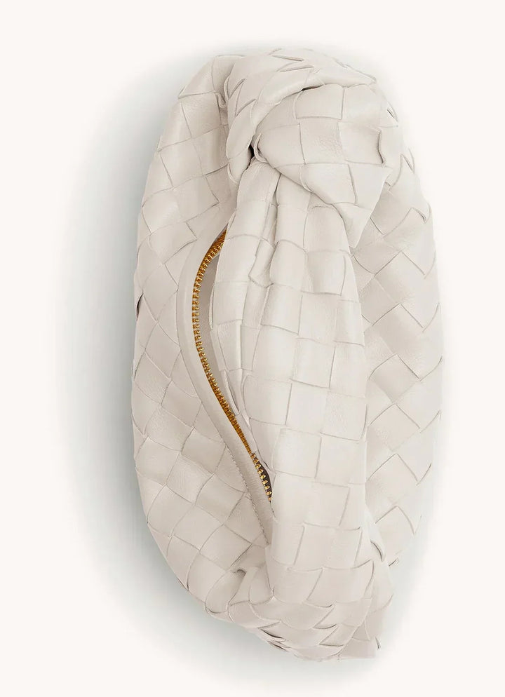 Women's Handbag with Woven Knot Handle | Hobo