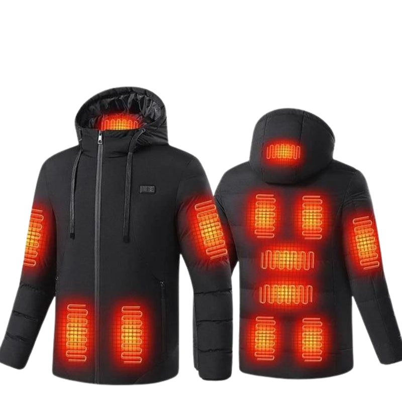 Women's Heated Jacket 11 Zone Hooded | Puffer