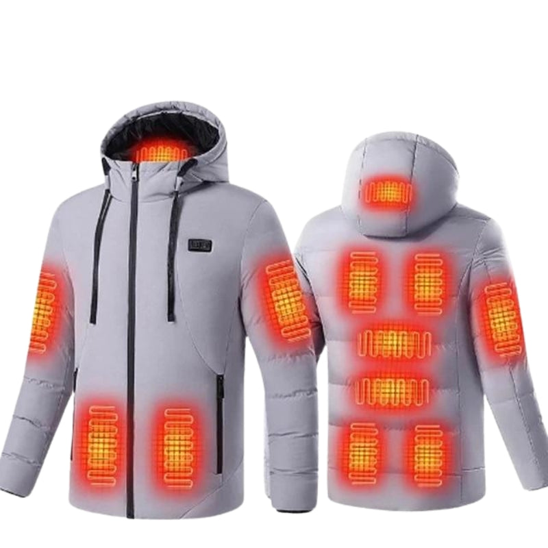 Women's Heated Jacket 11 Zone Hooded | Puffer