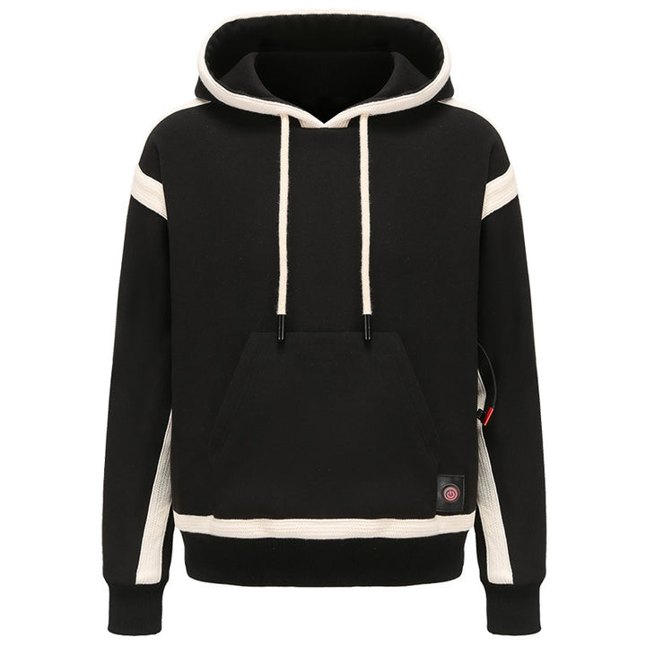 Women's Heated Jacket with Hood | USB Pullover