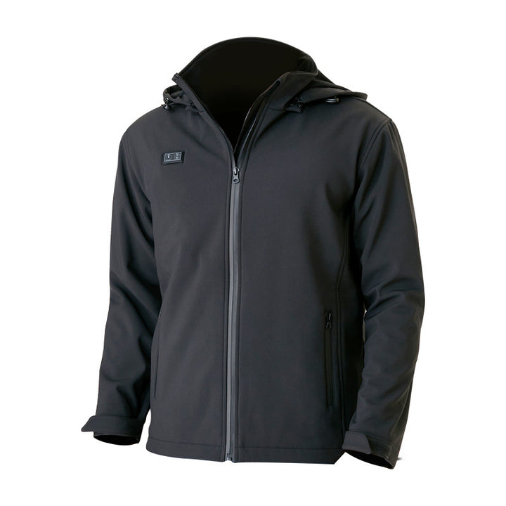 Women's Heated Jacket with Hood & Zip Pockets | Winter