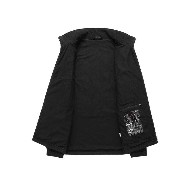 Women's Heated Jacket with Stand Collar & Zip Front | Outdoor