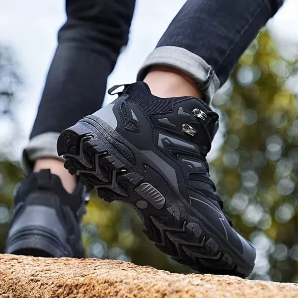 Women's Hiking Boots with Rugged Sole | Lace-Up
