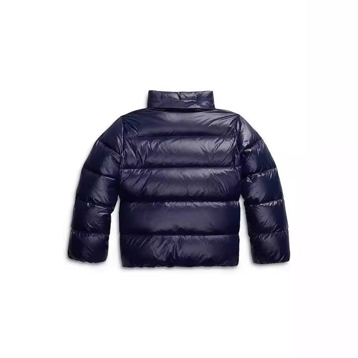 Women's Hooded Puffer Jacket with Zip Front & Quilted | Cropped