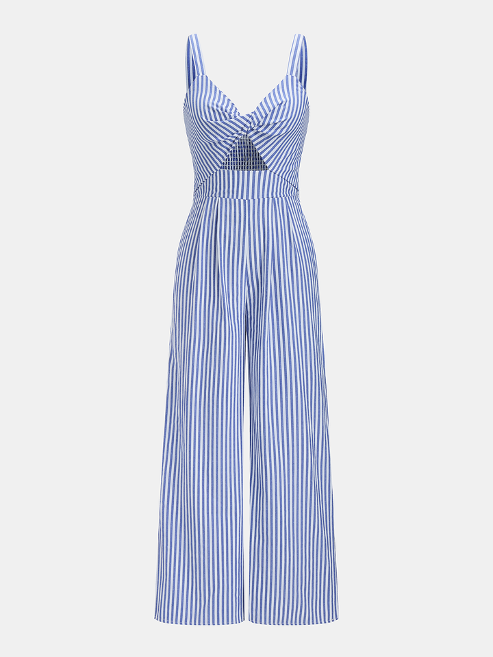 Women’s Jumpsuits with Twist Front & Cut Out | Wide Leg