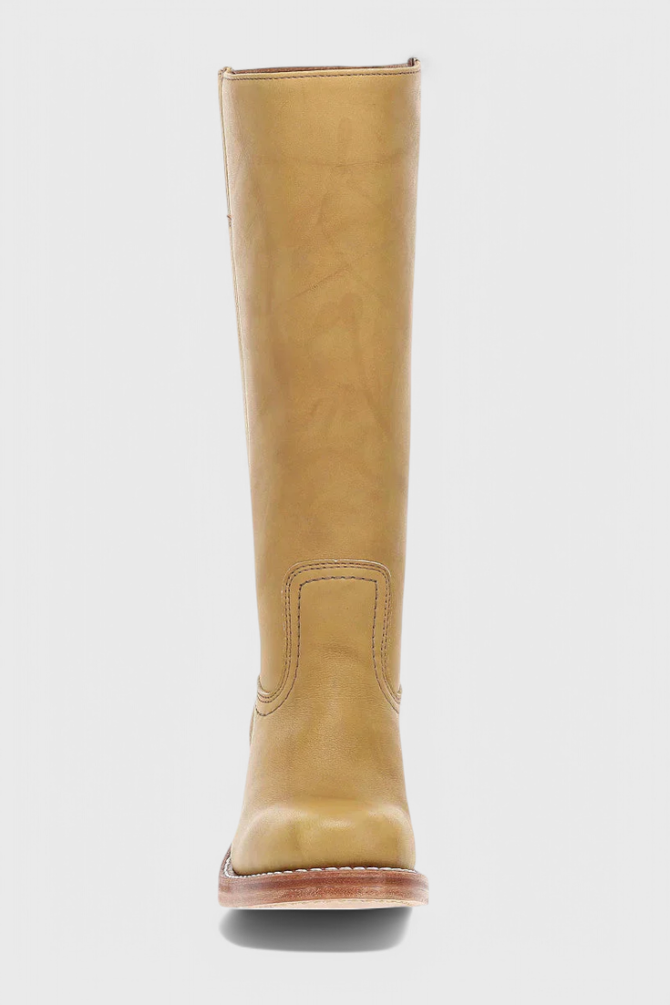 Women's Knee High Boots with Stacked Heel | Cowgirl