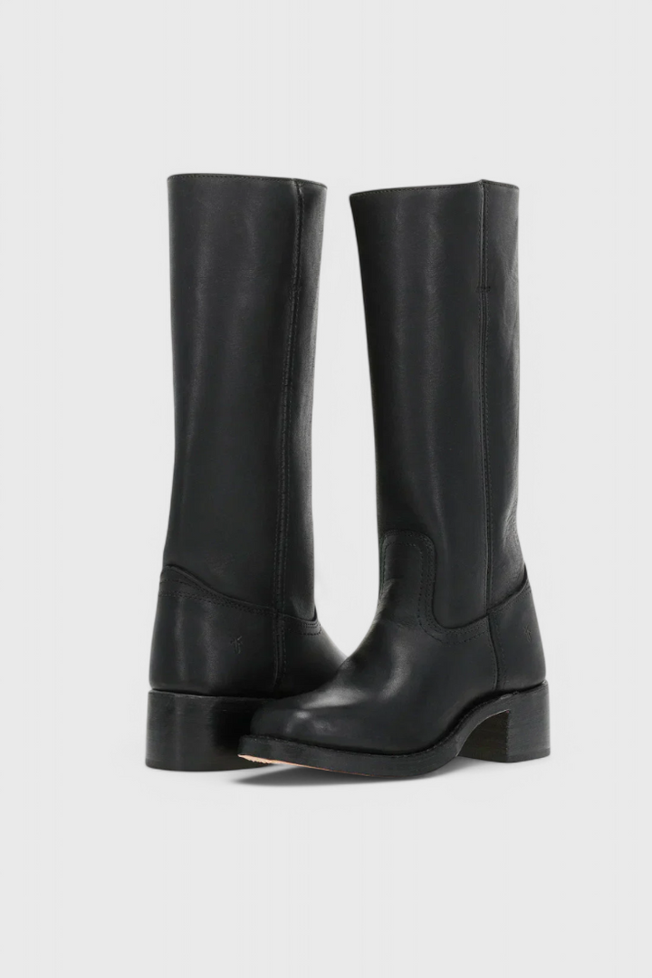 Women's Knee High Boots with Stacked Heel | Cowgirl