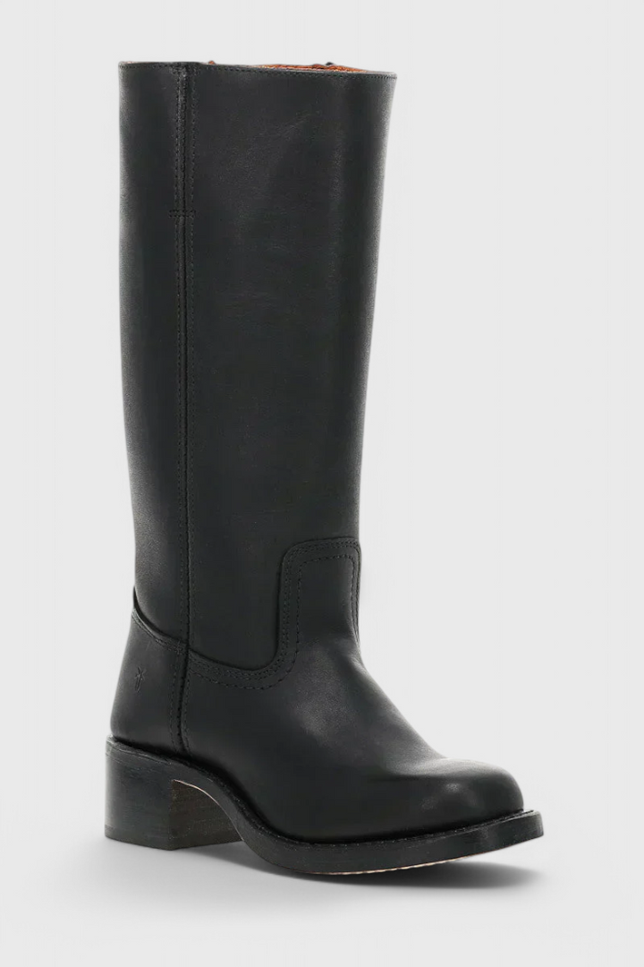 Women's Knee High Boots with Stacked Heel | Cowgirl
