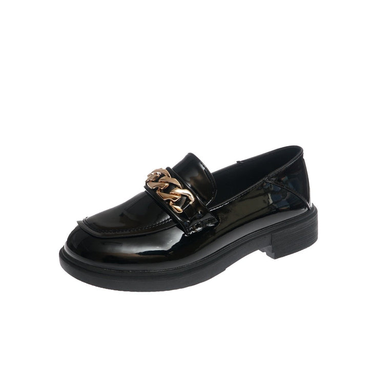Women’s Loafers with Chain Detail & Chunky Sole | Slip On
