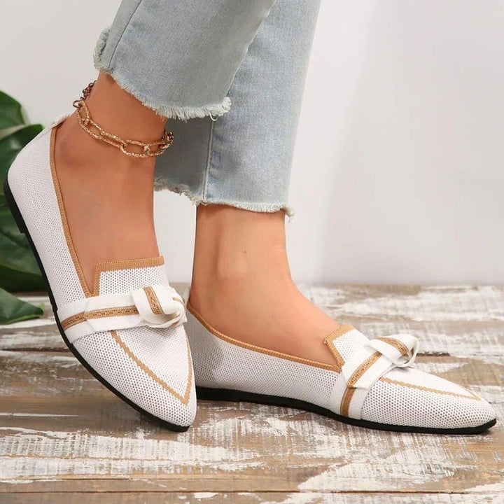 Women's Loafers with Knot Detail | Pointed Toe