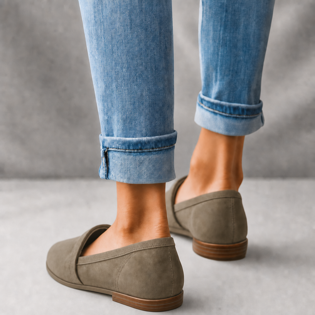 Women's Loafers with Pointed Toe & Slip On Flat | Work